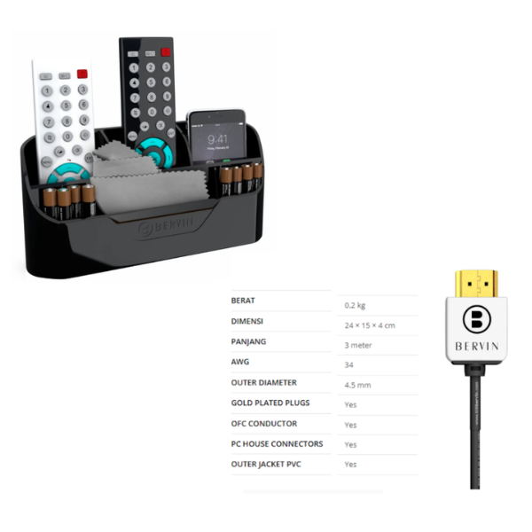 BERVIN STARTER KIT LED S3 | 3 - Login Megastore
