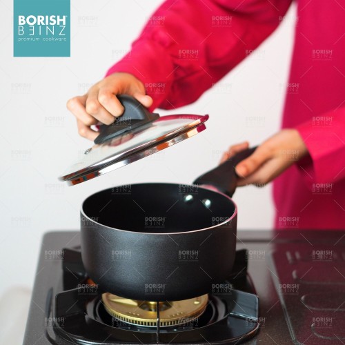 BORISH BEINZ SAUCE PAN BSPA 1612+TUTUP | 7 - Login Megastore