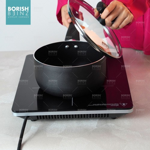 BORISH BEINZ SAUCE PAN BSPA 1812+TUTUP | 12 - Login Megastore