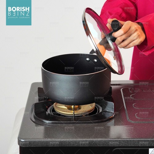 BORISH BEINZ SAUCE PAN BSPA 1812+TUTUP | 9 - Login Megastore