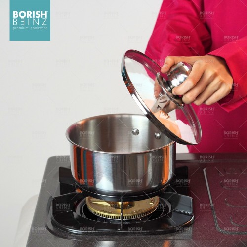 BORISH BEINZ SAUCE PAN BSPI 1615+TUTUP | 10 - Login Megastore