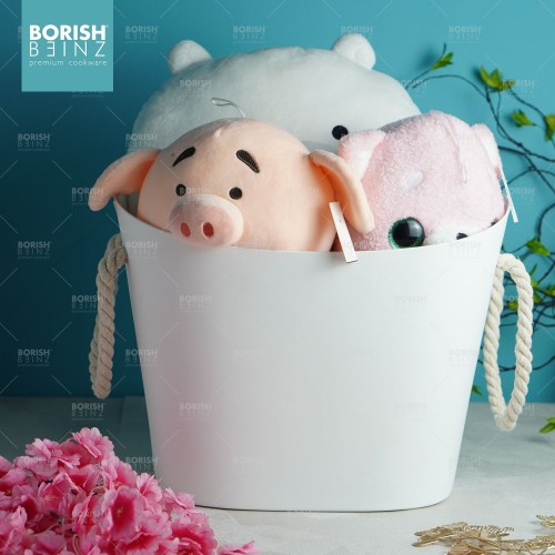 BORISH BEINZ MULTI STORAGE BBHW SL08 WH(39.5*30.5*30cm) | 5 - Login Megastore