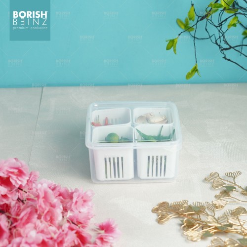 BORISH BEINZ MULTI STORAGE BBHW ZM01 WH(16.5*16.5*8.5cm/175g) | 3 - Login Megastore