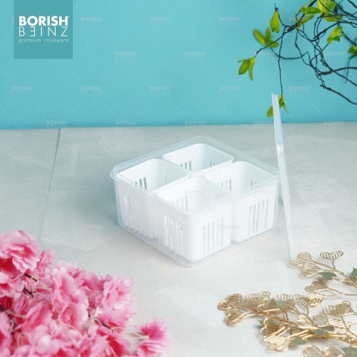 BORISH BEINZ MULTI STORAGE BBHW ZM01 WH(16.5*16.5*8.5cm/175g) | 8 - Login Megastore