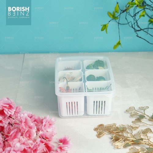 BORISH BEINZ MULTI STORAGE BBHW ZM02 WH(23*16.5*8.5cm/253g) | 2 - Login Megastore