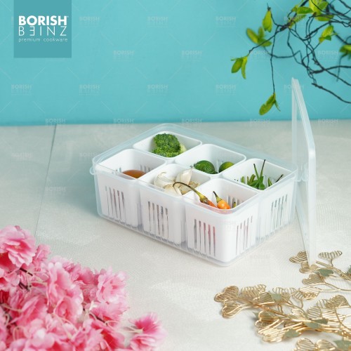 BORISH BEINZ MULTI STORAGE BBHW ZM02 WH(23*16.5*8.5cm/253g) | 4 - Login Megastore