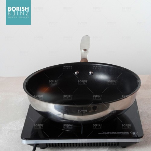 BORISH BEINZ STIR FRY PAN BSWI 2816 | 5 - Login Megastore