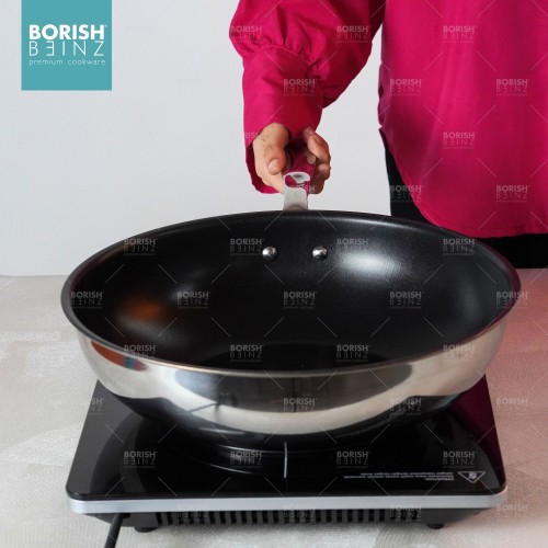 BORISH BEINZ STIR FRY PAN BSWI 3016 | 11 - Login Megastore