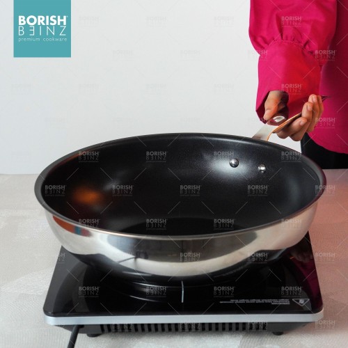 BORISH BEINZ STIR FRY PAN BSWI 3016 | 12 - Login Megastore