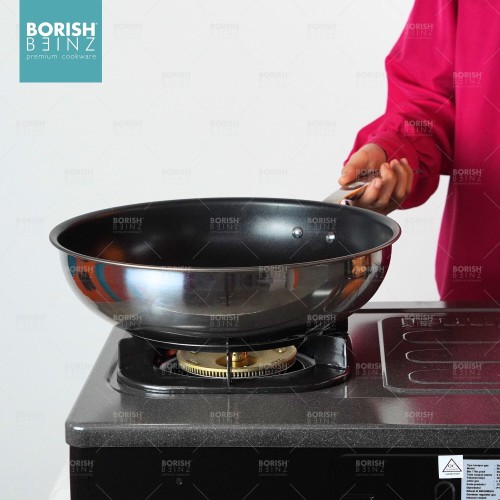 BORISH BEINZ STIR FRY PAN BSWI 3016 | 8 - Login Megastore