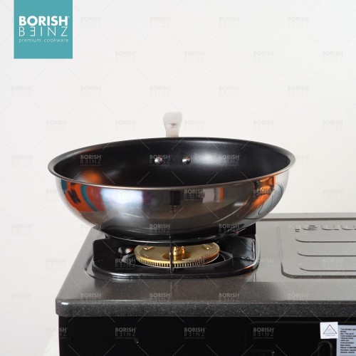 BORISH BEINZ STIR FRY PAN BSWI 3016 | 9 - Login Megastore