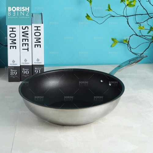 BORISH BEINZ STIR FRY PAN BSWI 3216 | 1 - Login Megastore