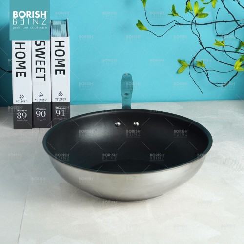 BORISH BEINZ STIR FRY PAN BSWI 3216 | 2 - Login Megastore