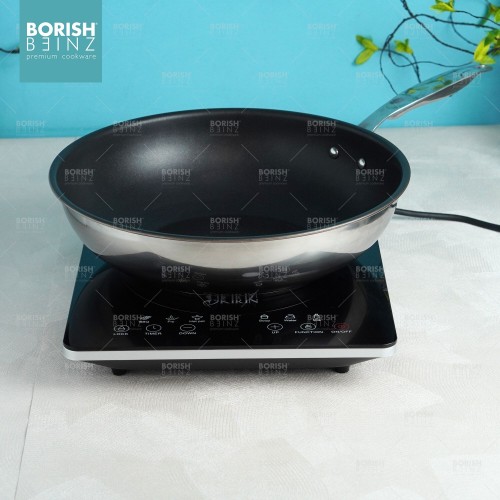 BORISH BEINZ STIR FRY PAN BSWI 3216 | 9 - Login Megastore