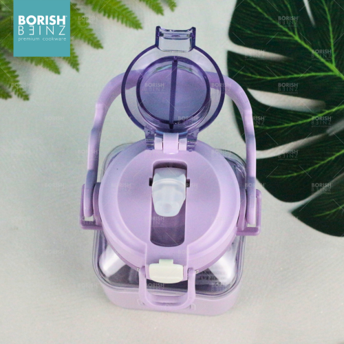 BORISH BEINZ TUMBLER/BOTOL PLASTIK BBDW 8824 MC 1000ml | 3 - Login Megastore