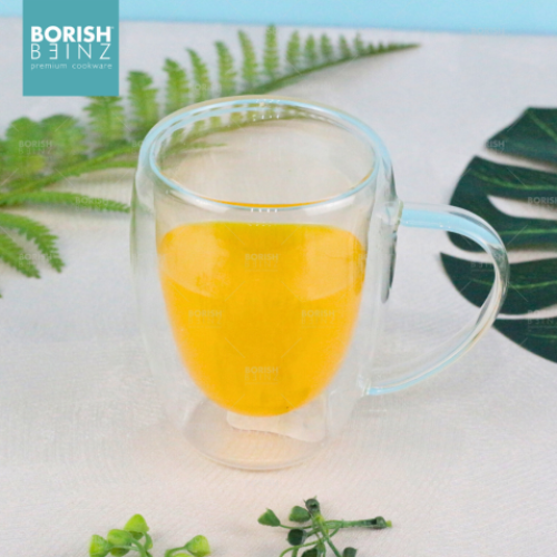 BORISH BEINZ GLASS/MUG GLASS BBGW BX04 CL DOUBLEWALL GLASS | 1 - Login Megastore