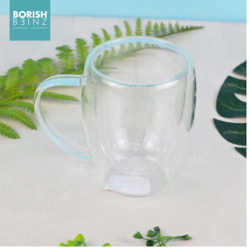 BORISH BEINZ GLASS/MUG GLASS BBGW BX04 CL DOUBLEWALL GLASS | 5 - Login Megastore