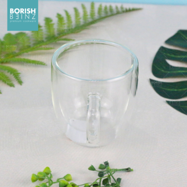 BORISH BEINZ GLASS/MUG GLASS BBGW BX06 CL DOUBLEWALL GLASS | 4 - Login Megastore