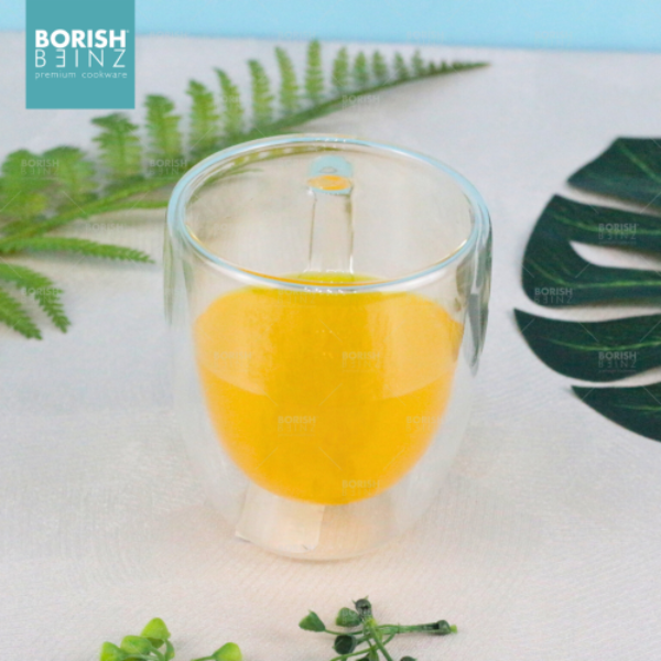 BORISH BEINZ GLASS/MUG GLASS BBGW BX06 CL DOUBLEWALL GLASS | 5 - Login Megastore
