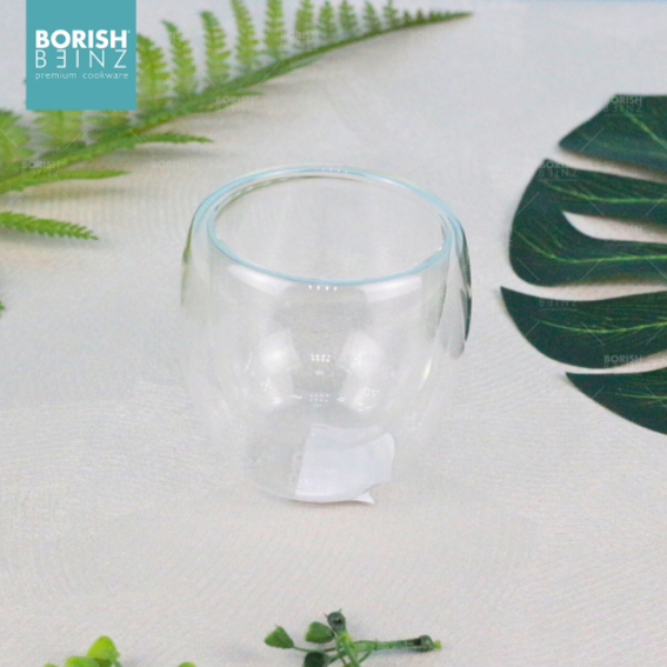 BORISH BEINZ GLASS/MUG GLASS BBGW BX15 CL DOUBLEWALL GLASS | 4 - Login Megastore