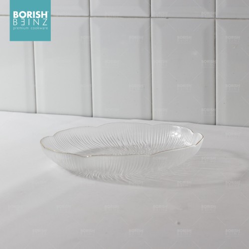 BORISH BEINZ PLATE GLASS BBGW FY28 TS(18.4*18.4cm)CLEAR | 2 - Login Megastore