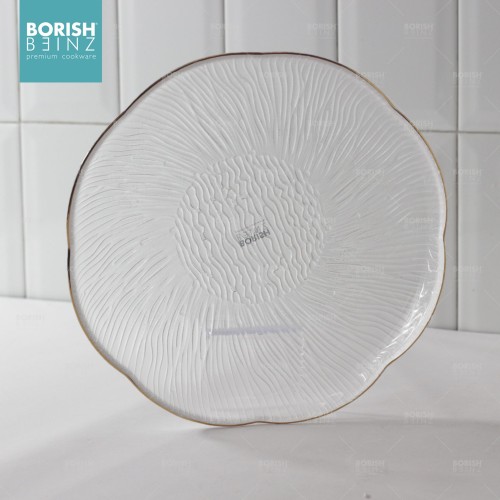 BORISH BEINZ PLATE GLASS BBGW FY29 TS(23.5*23.5cm)CLEAR | 2 - Login Megastore