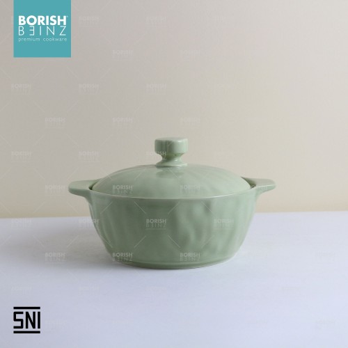 BORISH BEINZ CASSEROLLE XZH 13 MACARON GREEN CASSEROLE (8.5") | 1 - Login Megastore