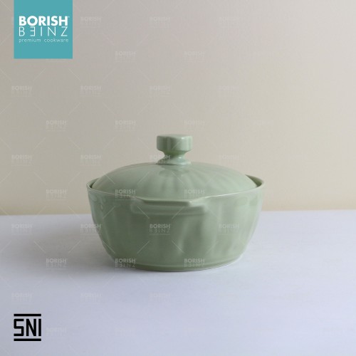 BORISH BEINZ CASSEROLLE XZH 13 MACARON GREEN CASSEROLE (8.5") | 2 - Login Megastore