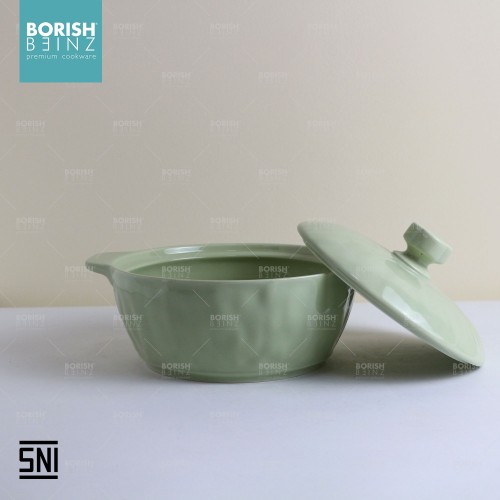 BORISH BEINZ CASSEROLLE XZH 13 MACARON GREEN CASSEROLE (8.5") | 3 - Login Megastore