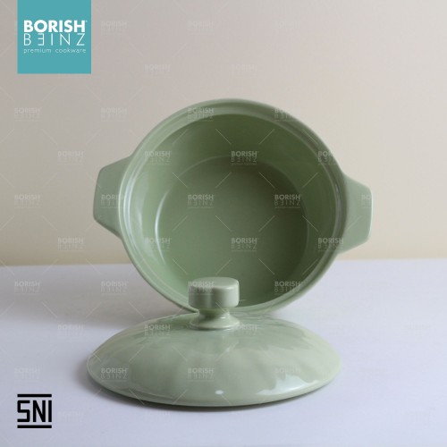 BORISH BEINZ CASSEROLLE XZH 13 MACARON GREEN CASSEROLE (8.5") | 4 - Login Megastore