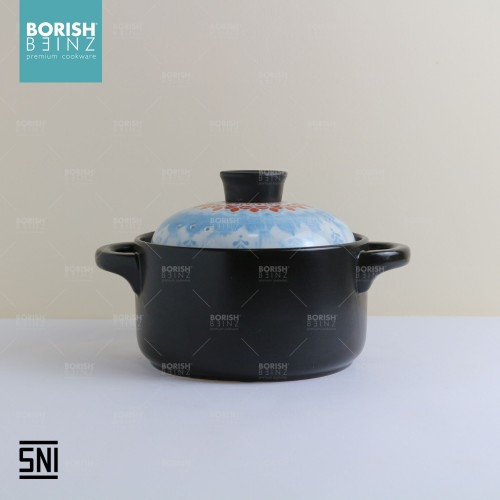 BORISH BEINZ SOUP POT KX 3 CERAMIC POT(2.5L/H11.5cm) | 2 - Login Megastore