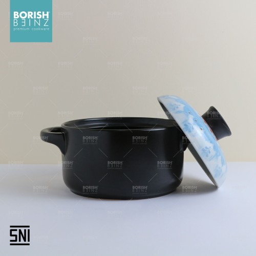 BORISH BEINZ SOUP POT KX 3 CERAMIC POT(2.5L/H11.5cm) | 4 - Login Megastore