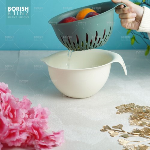 BORISH BEINZ DRAIN BASKET BBHW WF02 GN(23.5*18.4*11cm) | 10 - Login Megastore