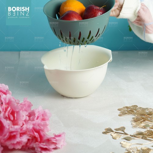 BORISH BEINZ DRAIN BASKET BBHW WF02 GN(23.5*18.4*11cm) | 11 - Login Megastore