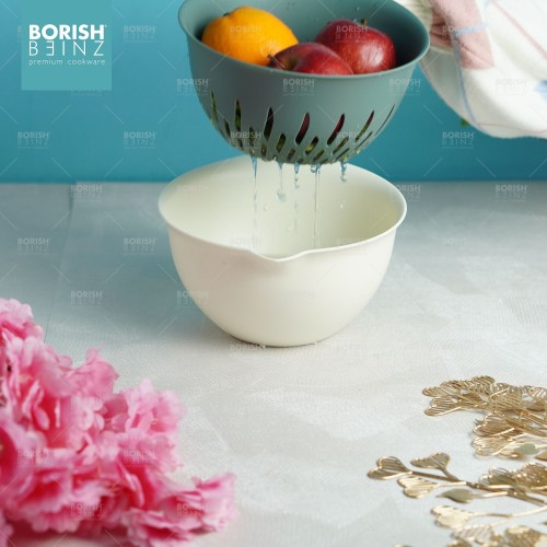 BORISH BEINZ DRAIN BASKET BBHW WF02 GN(23.5*18.4*11cm) | 12 - Login Megastore