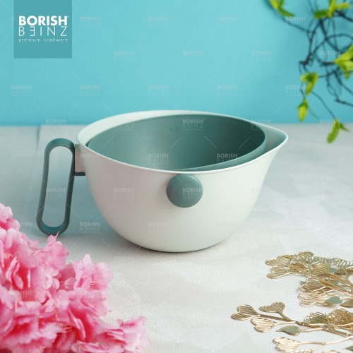 BORISH BEINZ DRAIN BASKET BBHW WF04 GN(28*24*11.5cm) | 11 - Login Megastore