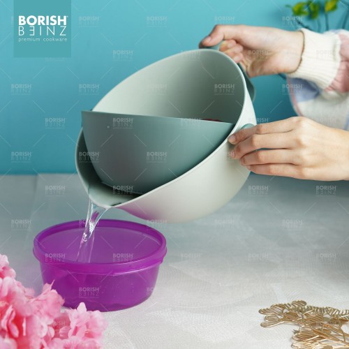 BORISH BEINZ DRAIN BASKET BBHW WF04 GN(28*24*11.5cm) | 13 - Login Megastore