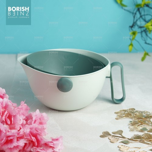 BORISH BEINZ DRAIN BASKET BBHW WF04 GN(28*24*11.5cm) | 7 - Login Megastore