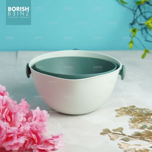 BORISH BEINZ DRAIN BASKET BBHW WF04 GN(28*24*11.5cm) | 9 - Login Megastore