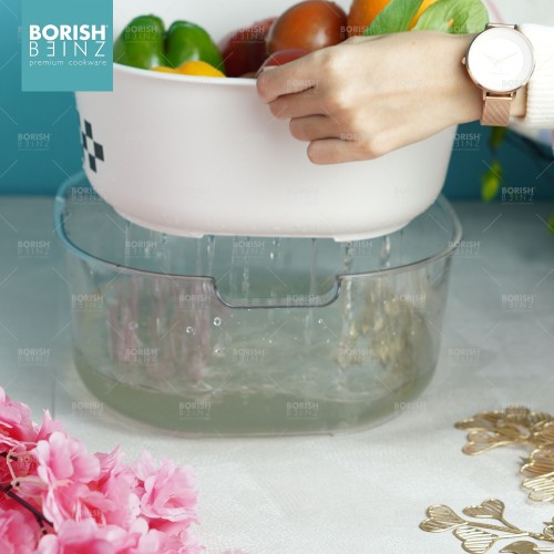 BORISH BEINZ DRAIN BASKET BBHW 2325 WH(L) | 6 - Login Megastore