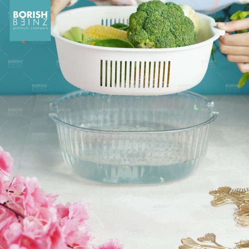 BORISH BEINZ DRAIN BASKET BBHW 2241 WH(S) | 6 - Login Megastore