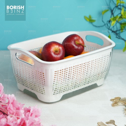 BORISH BEINZ DRAIN BASKET BBHW 2243 WH | 2 - Login Megastore