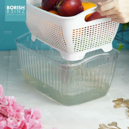 BORISH BEINZ DRAIN BASKET BBHW 2243 WH | 6 - Login Megastore