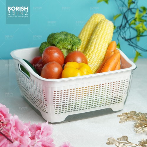 BORISH BEINZ DRAIN BASKET BBHW 2244 WH | 2 - Login Megastore