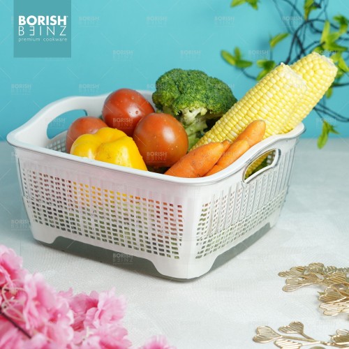 BORISH BEINZ DRAIN BASKET BBHW 2244 WH | 3 - Login Megastore