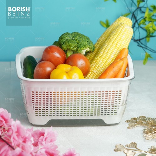 BORISH BEINZ DRAIN BASKET BBHW 2244 WH | 4 - Login Megastore