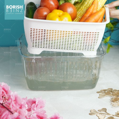 BORISH BEINZ DRAIN BASKET BBHW 2244 WH | 6 - Login Megastore