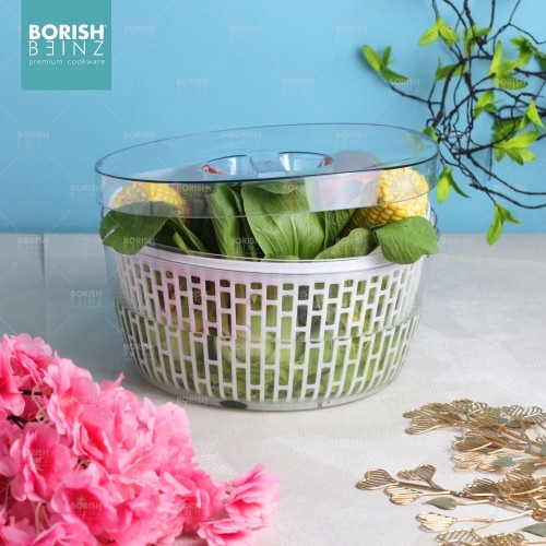 BORISH BEINZ DRAIN BASKET BBHW 8847 WH(25*13cm/3.5L) | 1 - Login Megastore