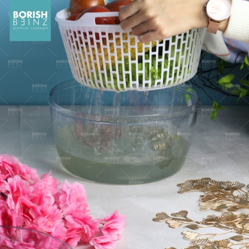 BORISH BEINZ DRAIN BASKET BBHW 8847 WH(25*13cm/3.5L) | 5 - Login Megastore