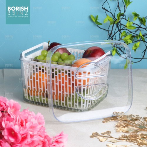 BORISH BEINZ DRAIN BASKET BBHW 8846 WH(23*20*15cm/3.5L) | 4 - Login Megastore